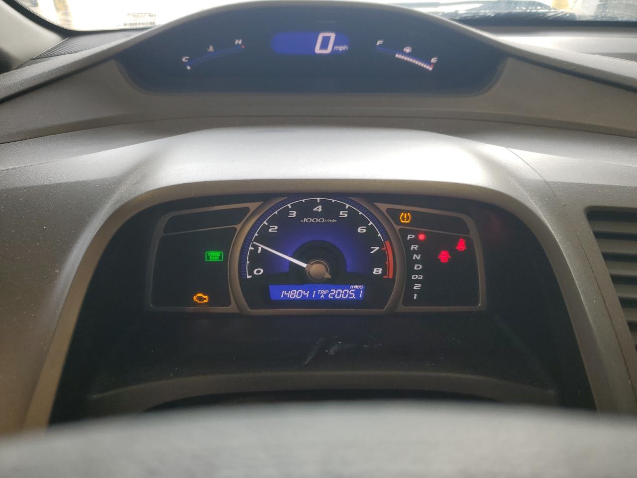 2008 Honda Civic VIN 1HGFA168X8L081739 Copart auction photo, front end damage thumbnail 9