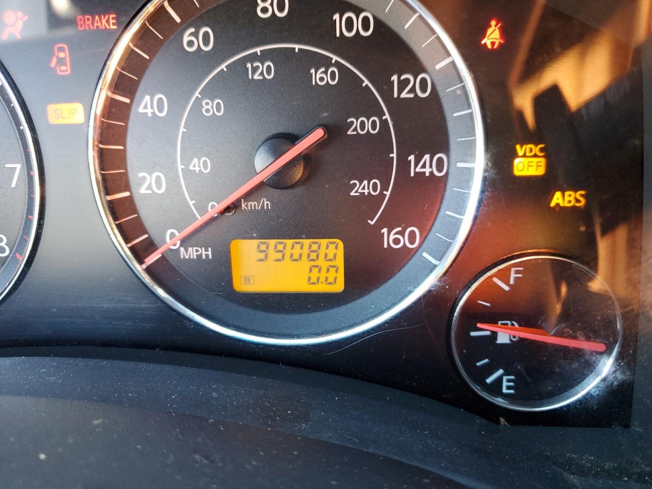 2004 Infiniti FX VIN JNRAS08U94X105140 Copart auction photo, front end damage thumbnail 9