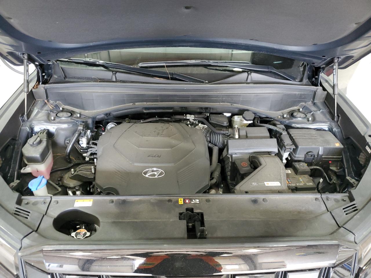 2023 Hyundai Palisade VIN KM8R5DGE3PU603119 Copart auction photo, front end / side damage thumbnail 13