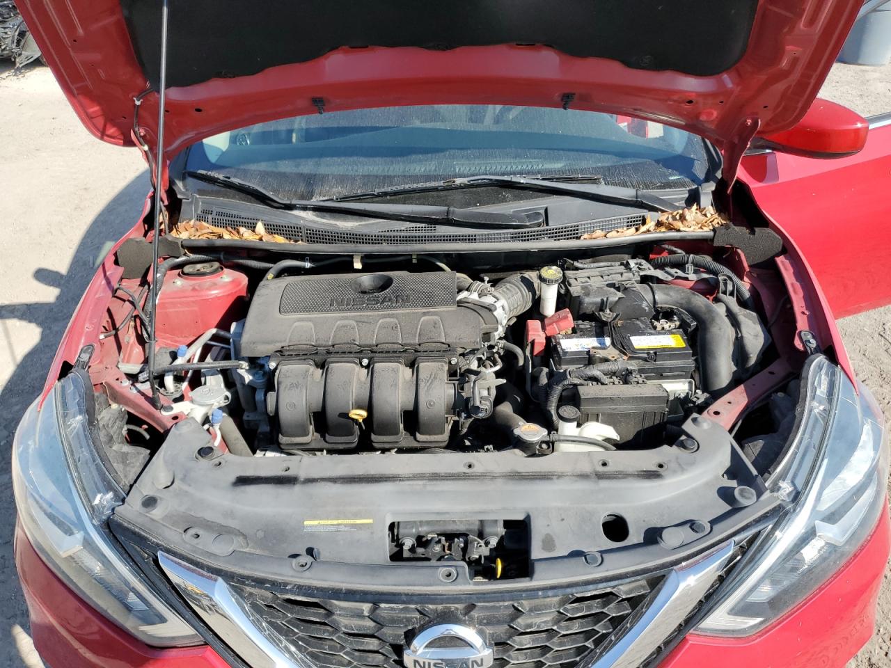 2018 Nissan Sentra VIN 3N1AB7AP8JL658837 Copart auction photo, front end / side damage thumbnail 12