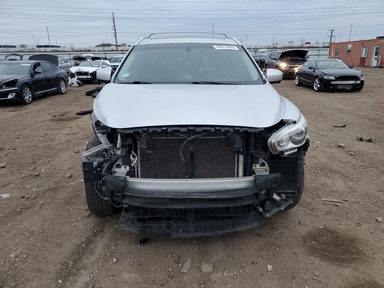 2013 Infiniti JX VIN 5N1AL0MM4DC348506 Copart auction photo, front end damage thumbnail 5