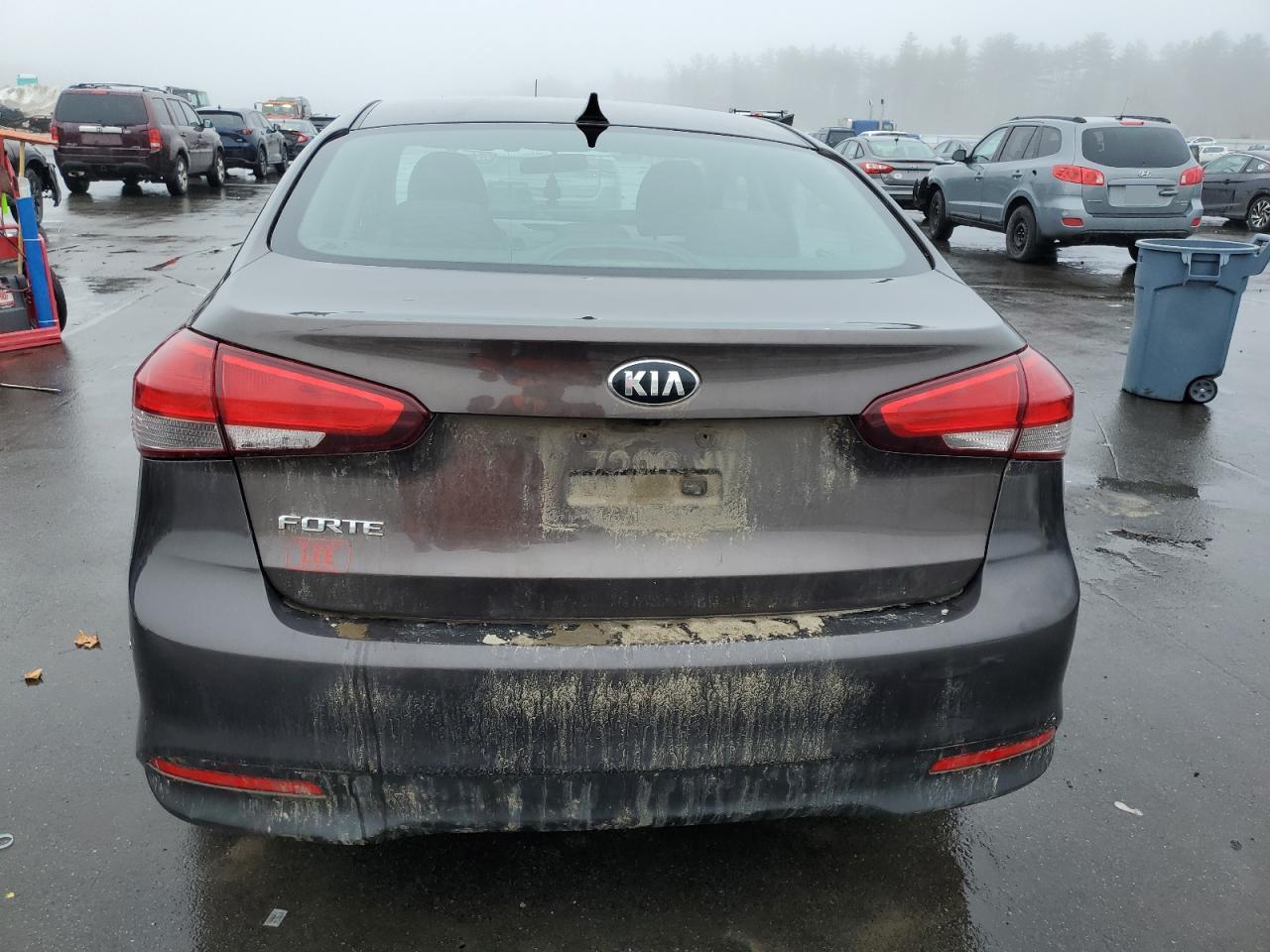 2017 KIA Forte VIN 3KPFL4A78HE012680 Copart auction photo, front end damage thumbnail 6