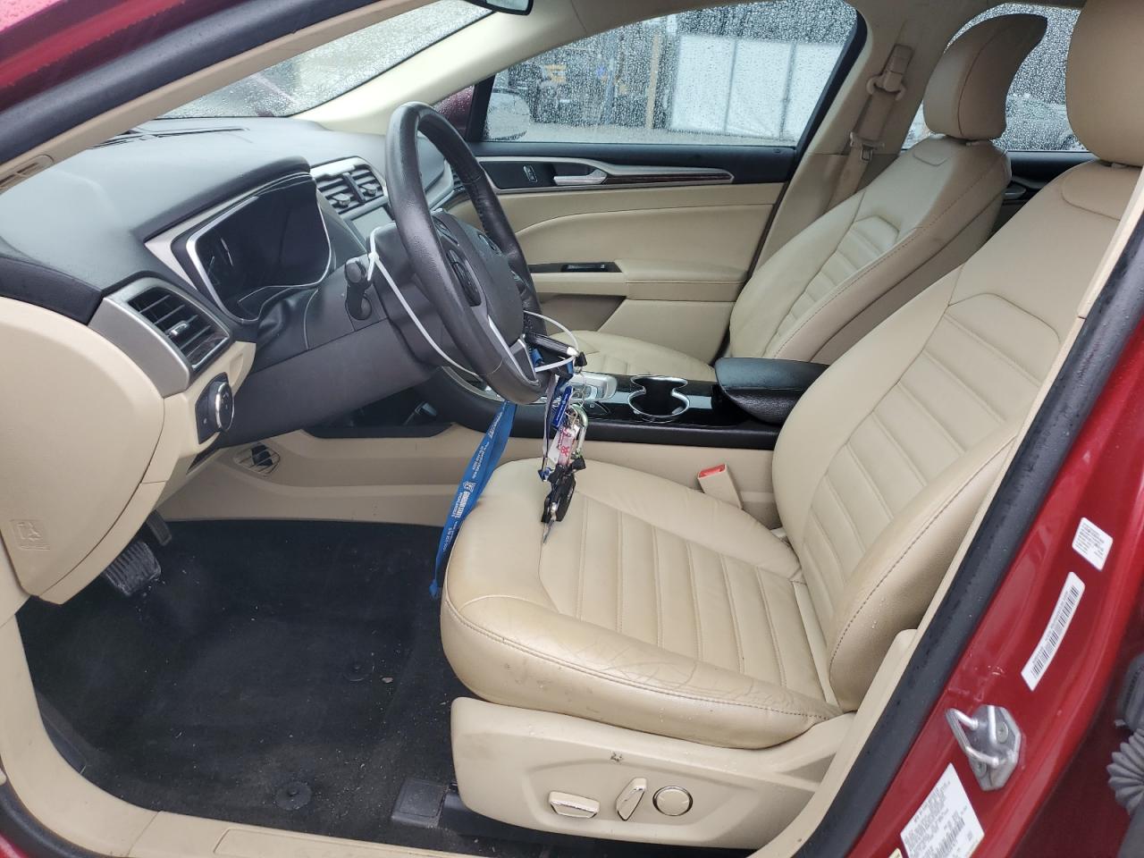 2016 Ford Fusion VIN 3FA6P0HD0GR287675 Copart auction photo, rear end damage thumbnail 7