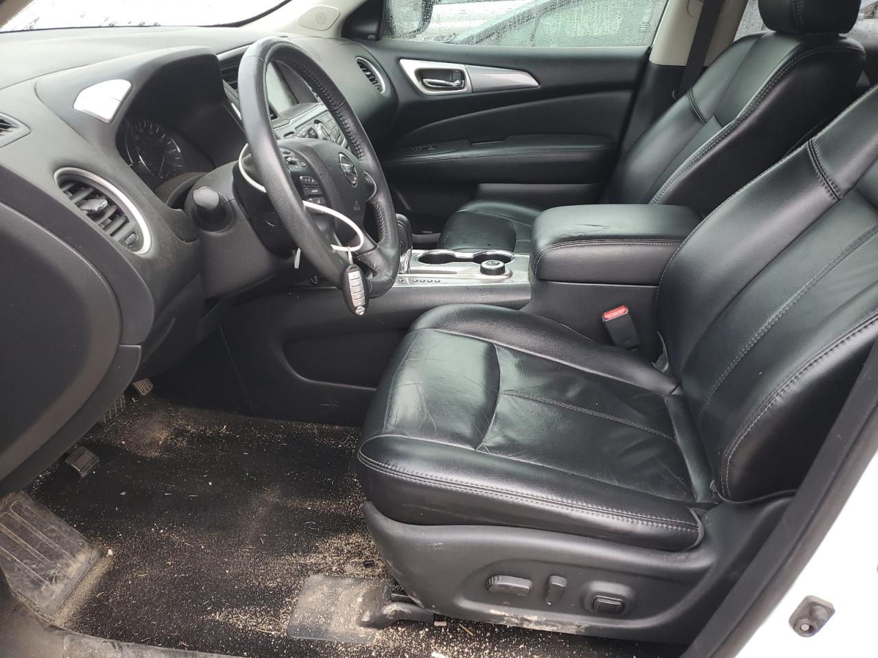 2017 Nissan Pathfinder VIN 5N1DR2MM7HC902585 Copart auction photo, front end / side damage thumbnail 7