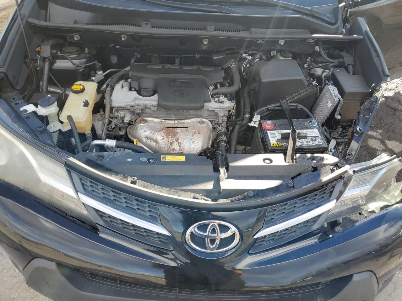 2014 Toyota RAV 4 VIN 2T3BFREV8EW196482 Copart auction photo, front end / side damage thumbnail 13