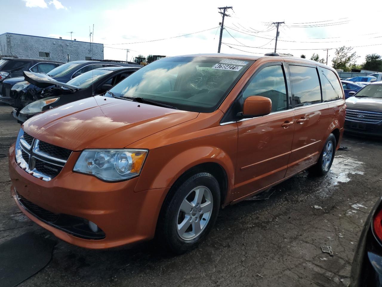 2011 Dodge Caravan VIN 2D4RN5DG7BR756501 Copart auction photo, normal wear damage thumbnail 2