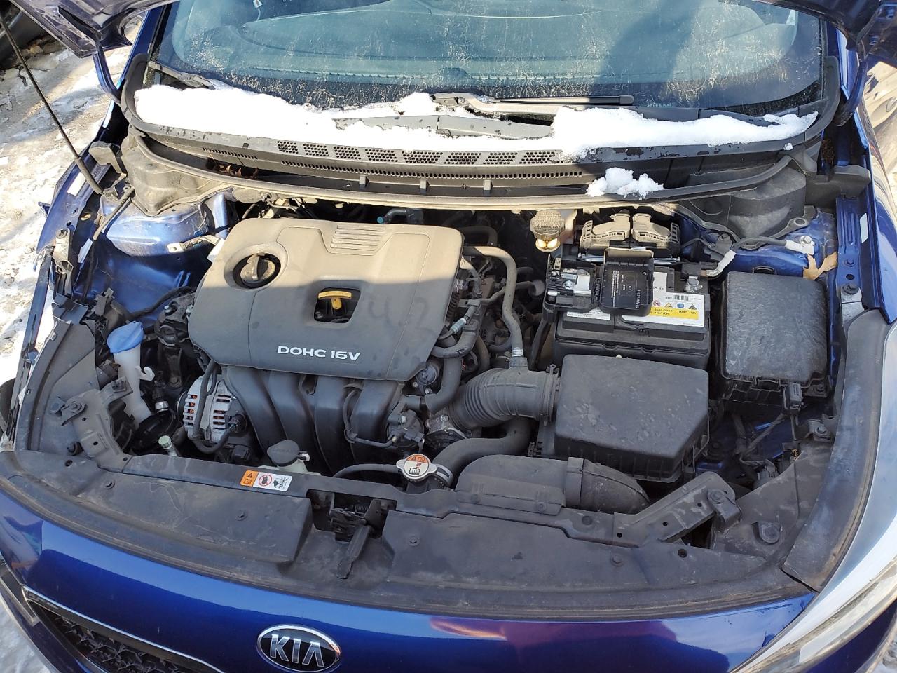 2018 KIA Forte VIN 3KPFK4A73JE242880 Copart auction photo, rear end damage thumbnail 11