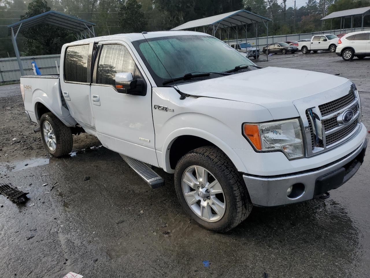 2012 Ford F-150 VIN 1FTFW1ET5CFC68724 Copart auction photo, side damage thumbnail 4