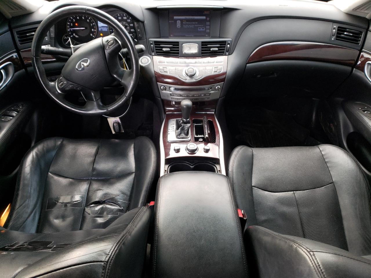 2014 Infiniti Q70 VIN JN1BY1AR0EM320636 Copart auction photo, front end / minor dent/scratches damage thumbnail 8