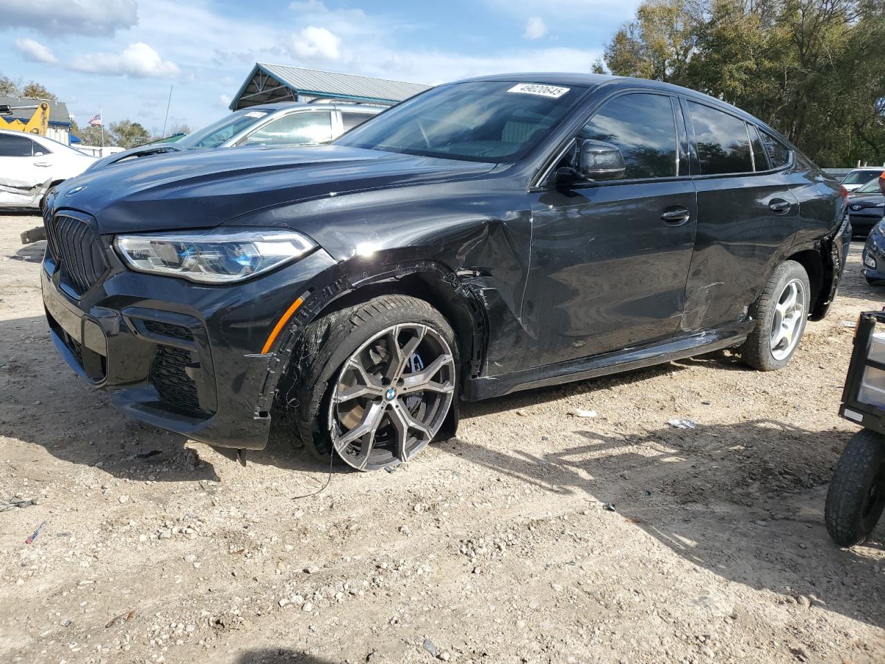 2022 BMW X6 VIN 5UXCY6C01N9K49185 - Copart auction photo