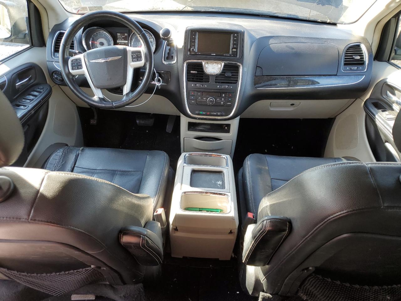 2014 Chrysler Town & Country VIN 2C4RC1BG6ER218519 Copart auction photo, front end / side damage thumbnail 8