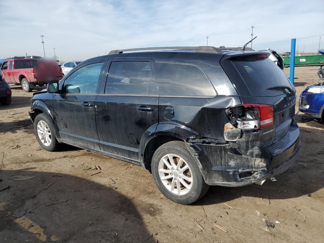 2015 Dodge Journey VIN 3C4PDCBG2FT532134 Copart auction photo, front end / rear end damage thumbnail 2
