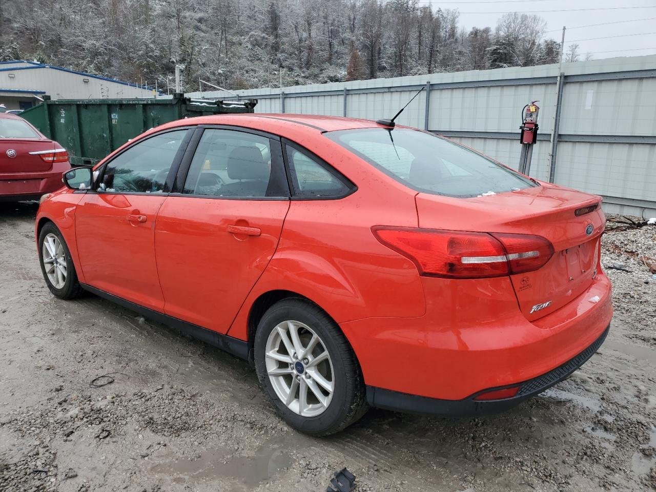 2016 Ford Focus VIN 1FADP3F29GL258975 Copart auction photo, rear end / side damage thumbnail 2