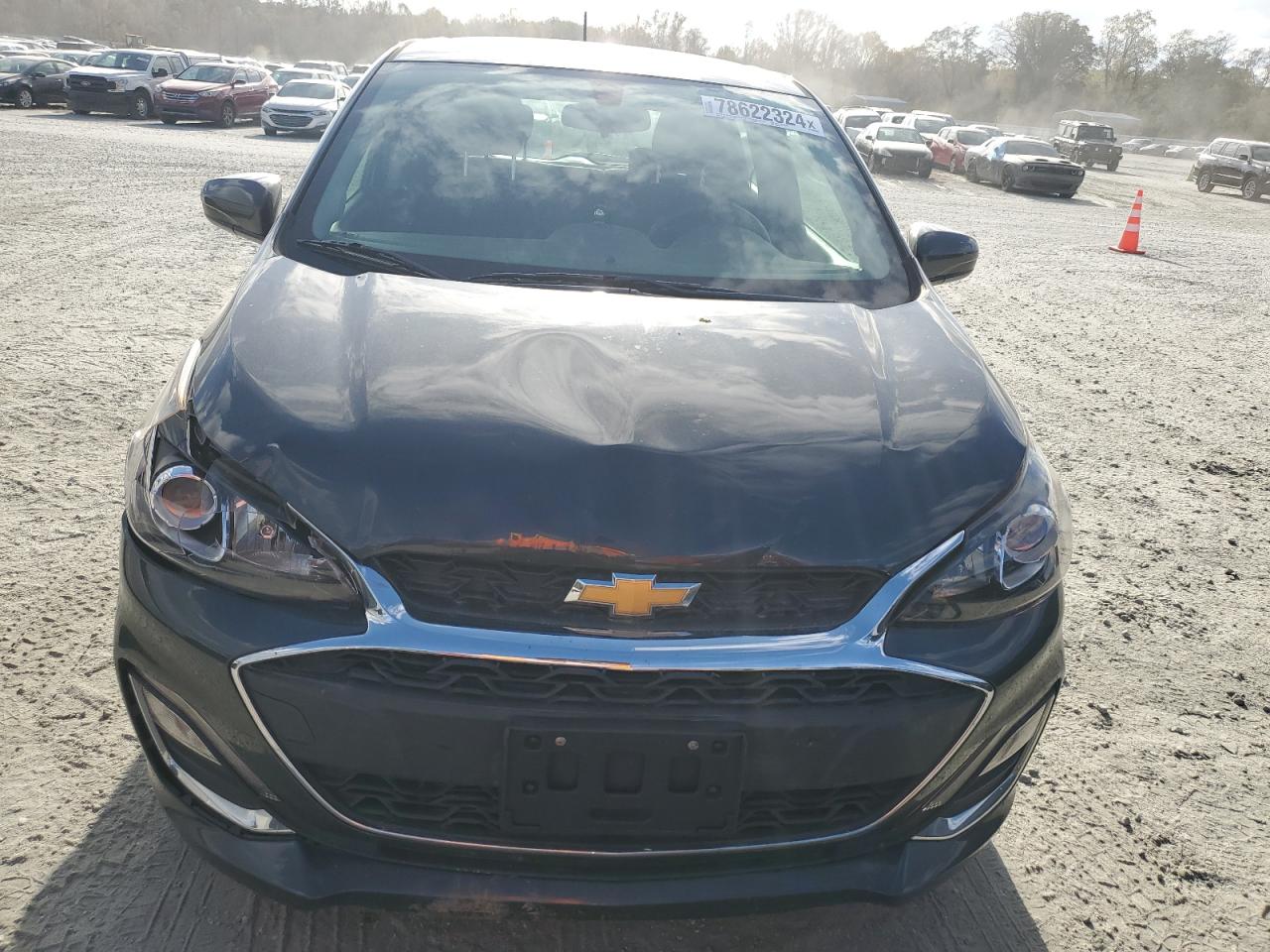 2020 Chevrolet Spark VIN KL8CD6SA0LC453878 Copart auction photo, front end / rear end damage thumbnail 5