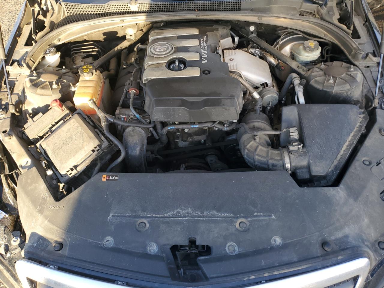 2014 Cadillac ATS VIN 1G6AG5RX7E0129506 Copart auction photo, all over damage thumbnail 11