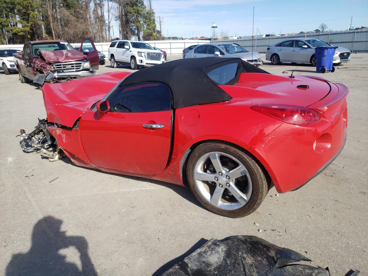 2008 Pontiac Solstice VIN 1G2MC35B98Y121986 Copart auction photo, all over / frame damage damage thumbnail 2