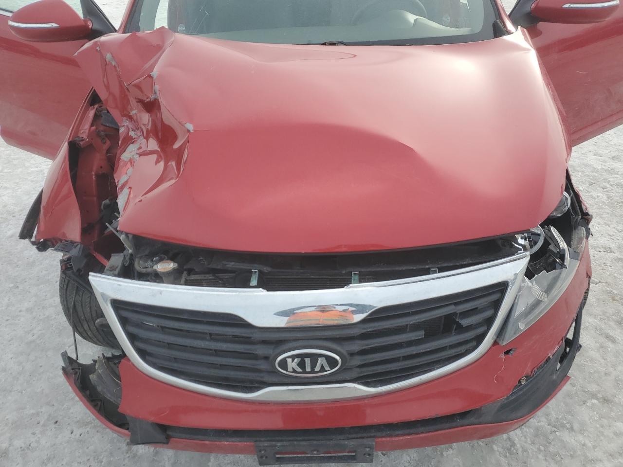 2011 KIA Sportage VIN KNDPCCA23B7081352 Copart auction photo, all over damage thumbnail 13