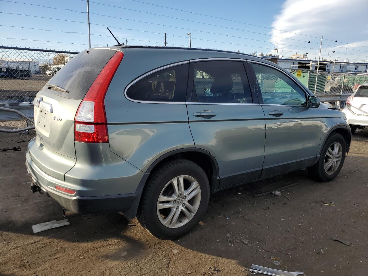 2010 Honda CR-V VIN 5J6RE4H76AL041731 Copart auction photo, front end / hail damage thumbnail 3