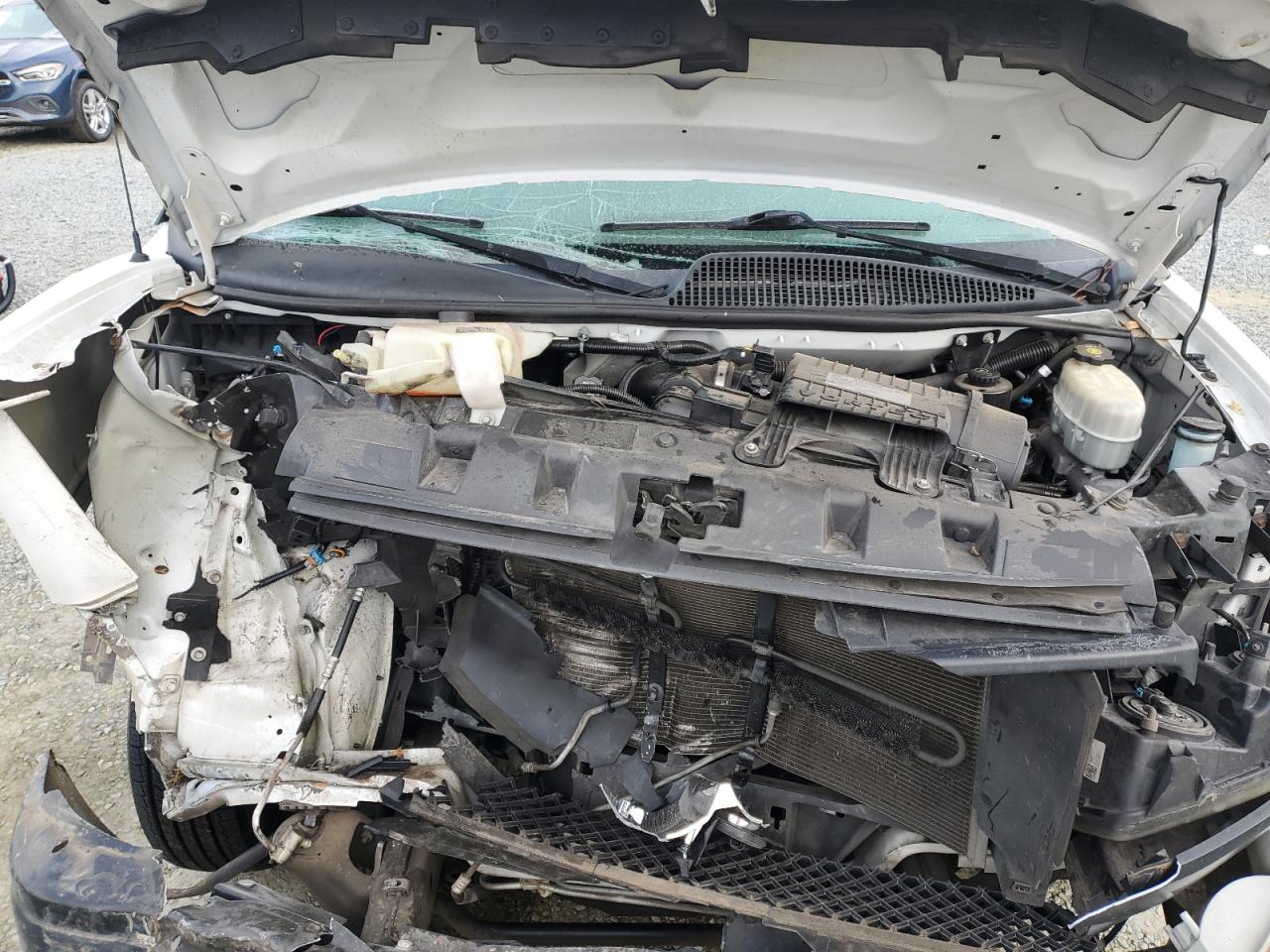 2018 Chevrolet Express VIN 1GCWGAFG0J1168023 Copart auction photo, front end damage thumbnail 13