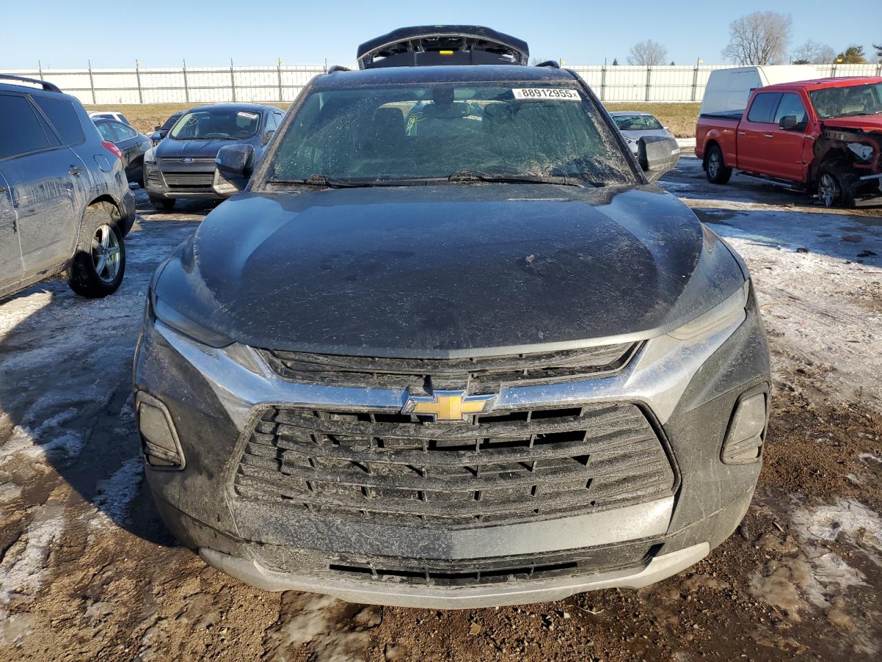 2019 Chevrolet Blazer VIN 3GNKBHRS3KS600309 Copart auction photo, rear end damage thumbnail 5