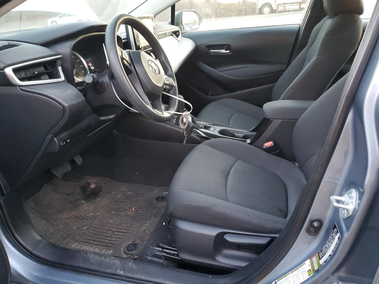 2021 Toyota Corolla VIN 5YFEPMAE8MP163381 Copart auction photo, side / rear end damage thumbnail 7