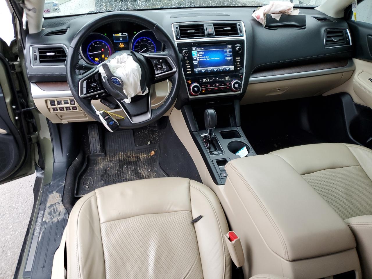 2018 Subaru Outback VIN 4S4BSANC7J3393809 Copart auction photo, front end damage thumbnail 8
