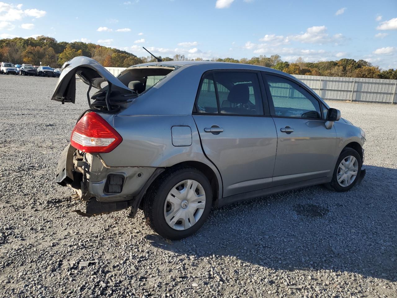 2011 Nissan Versa VIN 3N1BC1AP6BL413485 Copart auction photo, all over damage thumbnail 3