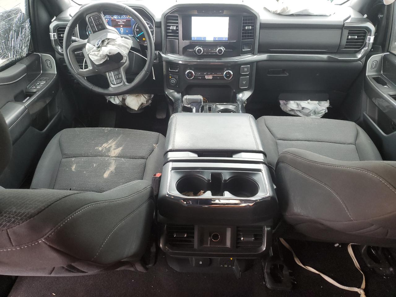 2022 Ford F-150 VIN 1FTFW1ED4NFB84910 Copart auction photo, front end / side damage thumbnail 8
