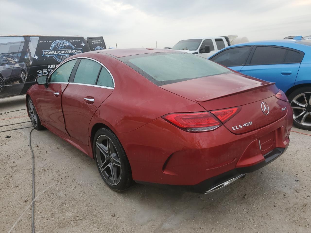 2021 Mercedes-Benz CLC-klasse VIN W1K2J5KBXMA085937 Copart auction photo, water/flood damage thumbnail 2