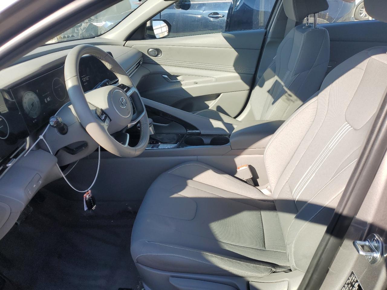 2023 Hyundai Elantra VIN KMHLS4AG4PU485560 Copart auction photo, rear end damage thumbnail 7