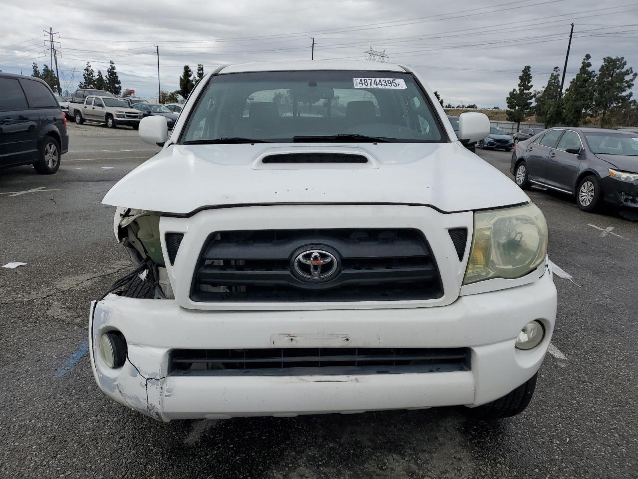 2007 Toyota Tacoma VIN 5TEKU72N07Z383401 Copart auction photo, front end / side damage thumbnail 5