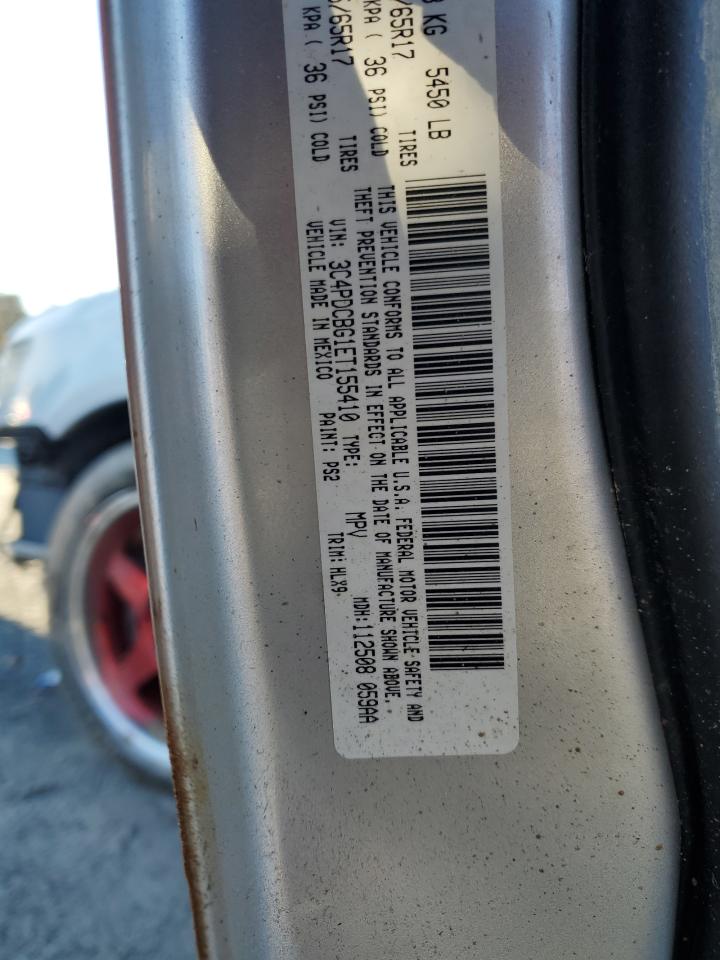 2014 Dodge Journey VIN 3C4PDCBG1ET155410 Copart auction photo, water/flood damage thumbnail 13
