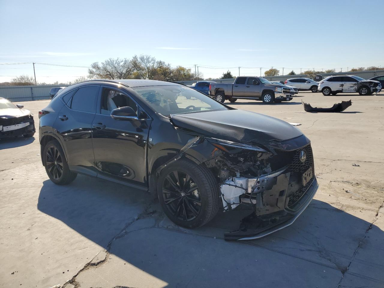 2024 Lexus NX VIN 2T2KGCEZ6RC040630 Copart auction photo, front end damage thumbnail 4