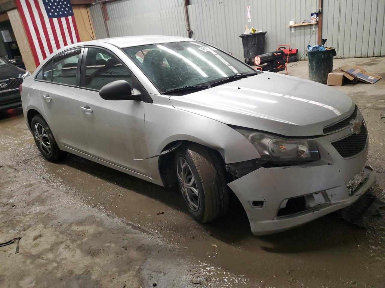 2014 Chevrolet Cruze VIN 1G1PA5SH6E7480368 Copart auction photo, all over damage thumbnail 4