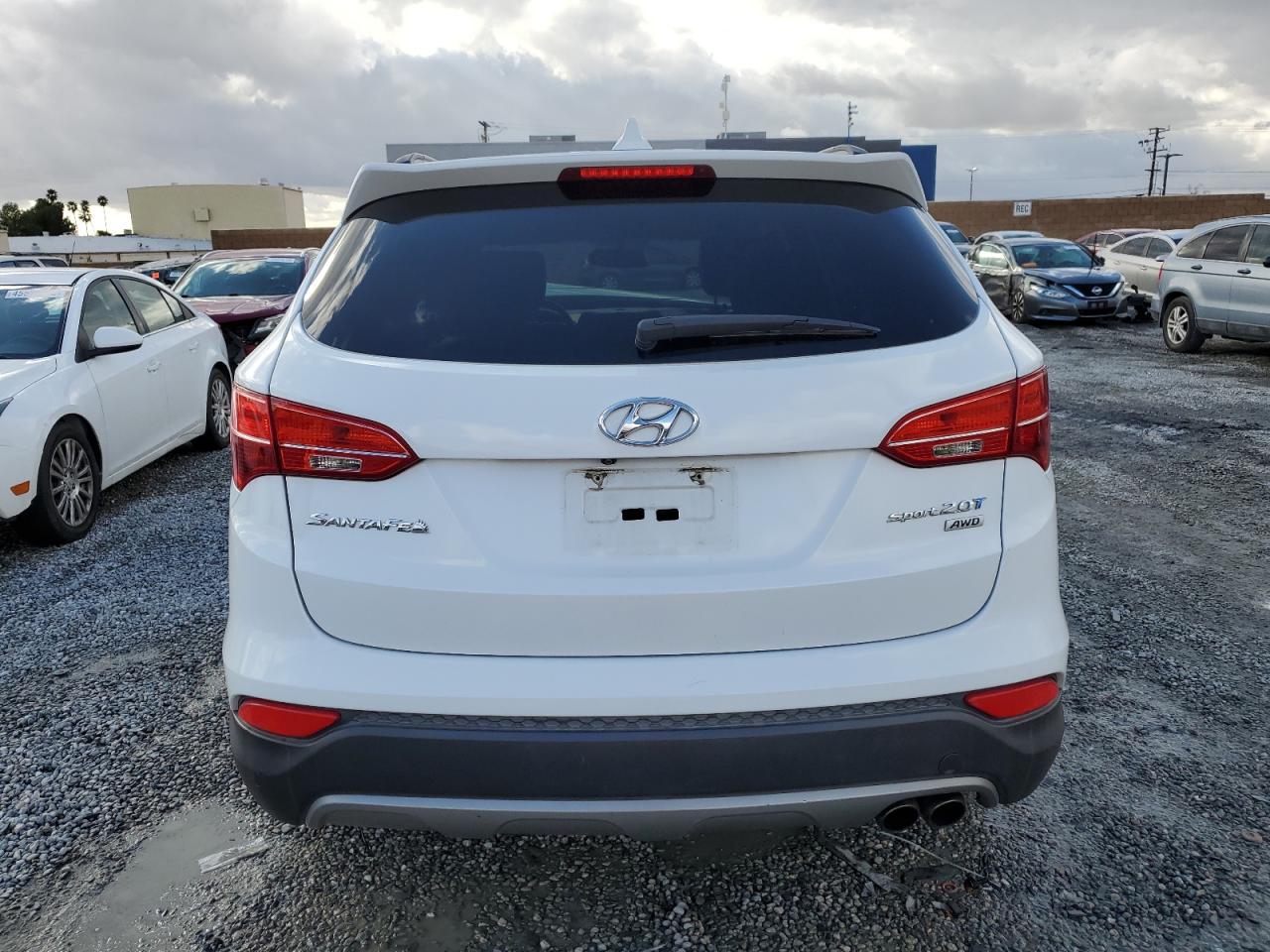 2014 Hyundai Santa Fe VIN 5XYZUDLA5EG186885 Copart auction photo, front end damage thumbnail 6