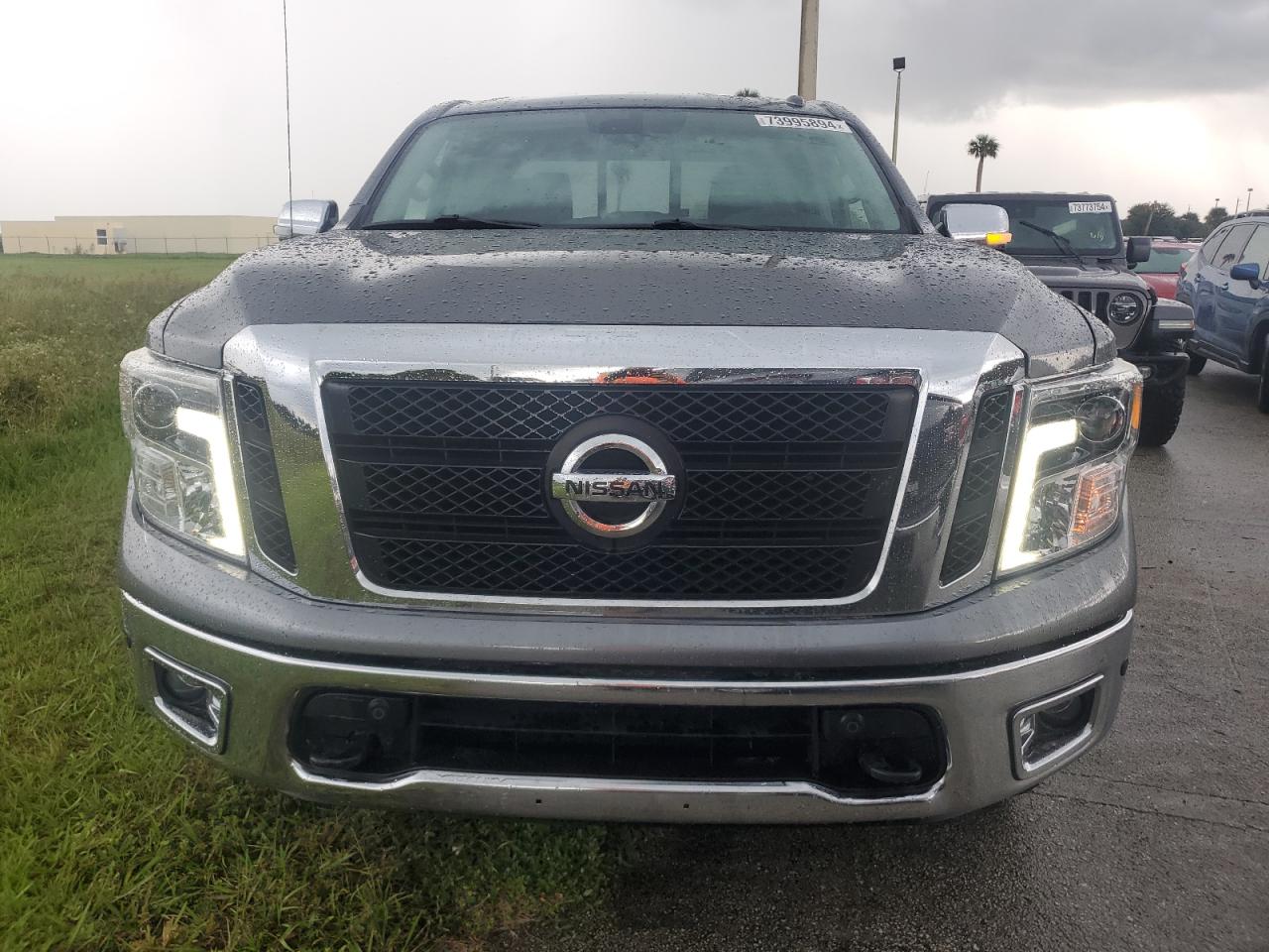 2019 Nissan Titan VIN 1N6AA1E57KN502311 Copart auction photo, minor dent/scratches / water/flood damage thumbnail 5