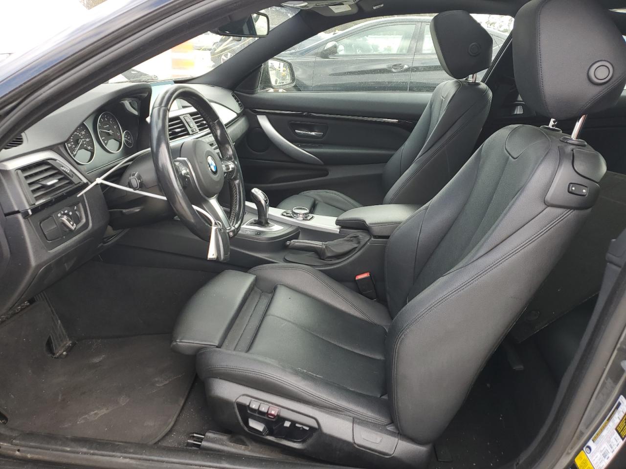 2014 BMW 4er VIN WBA3N7C54EF718425 Copart auction photo, rear end / side damage thumbnail 7