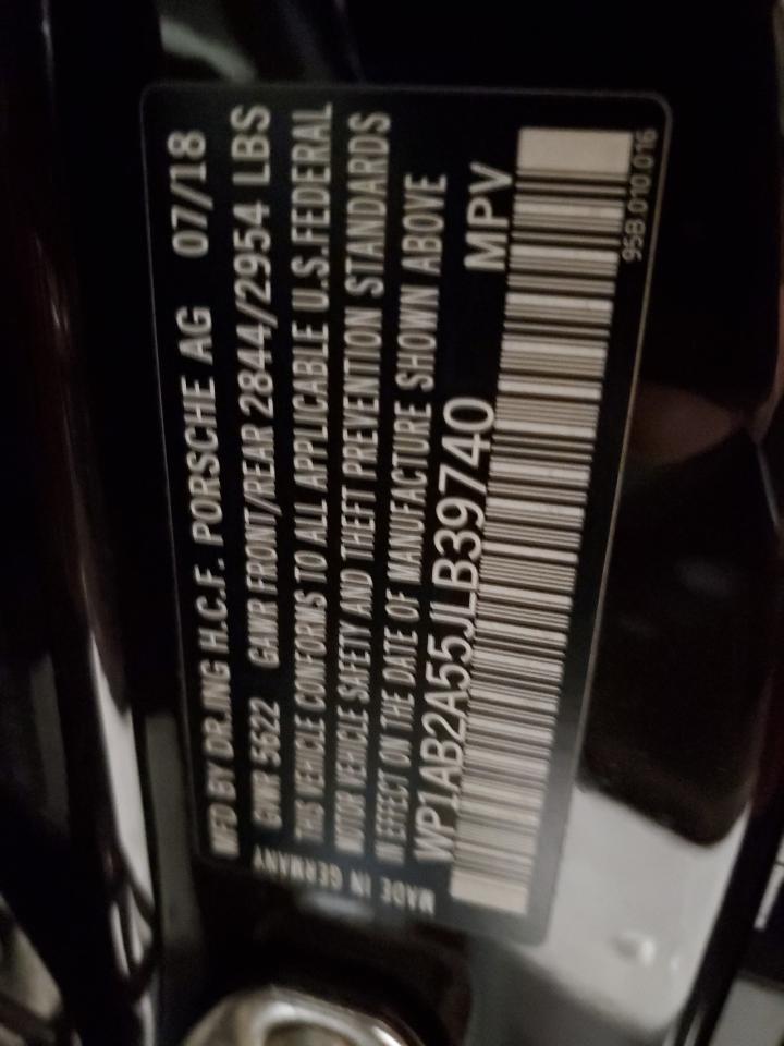 2018 Porsche Macan VIN WP1AB2A55JLB39740 Copart auction photo, front end / minor dent/scratches damage thumbnail 15