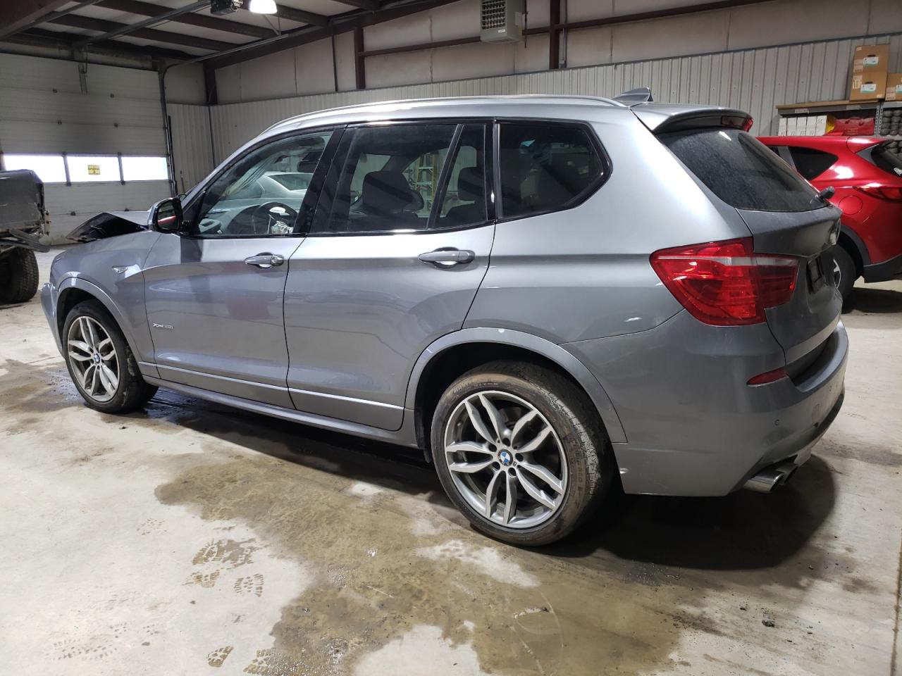 2017 BMW X3 VIN 5UXWX9C31H0W75348 Copart auction photo, front end damage thumbnail 2
