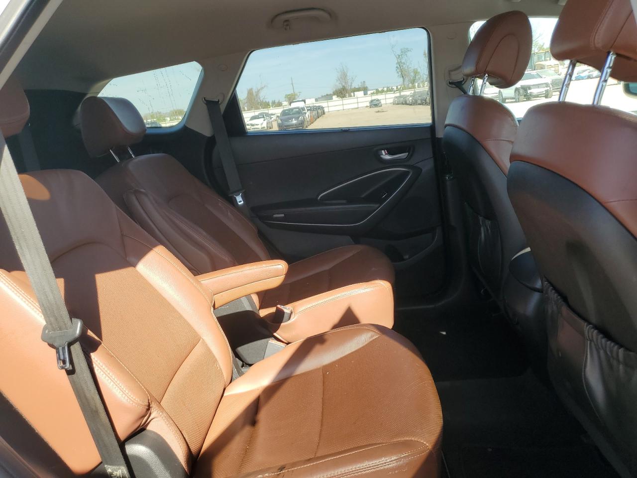2015 Hyundai Santa Fe VIN KM8SN4HF6FU098636 Copart auction photo, front end / rear end damage thumbnail 11
