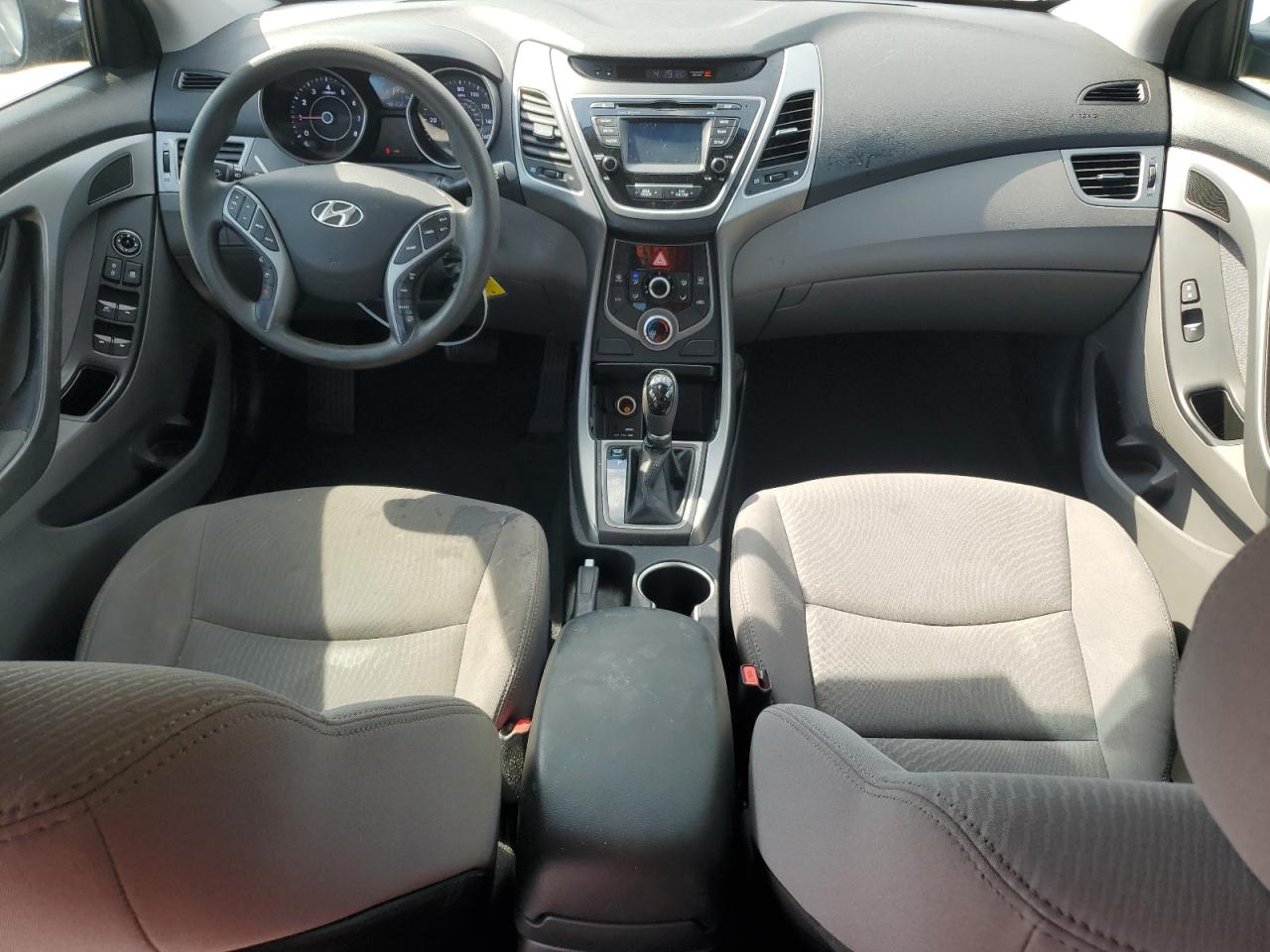 2015 Hyundai Elantra VIN 5NPDH4AE6FH637725 Copart auction photo, front end / hail damage thumbnail 8
