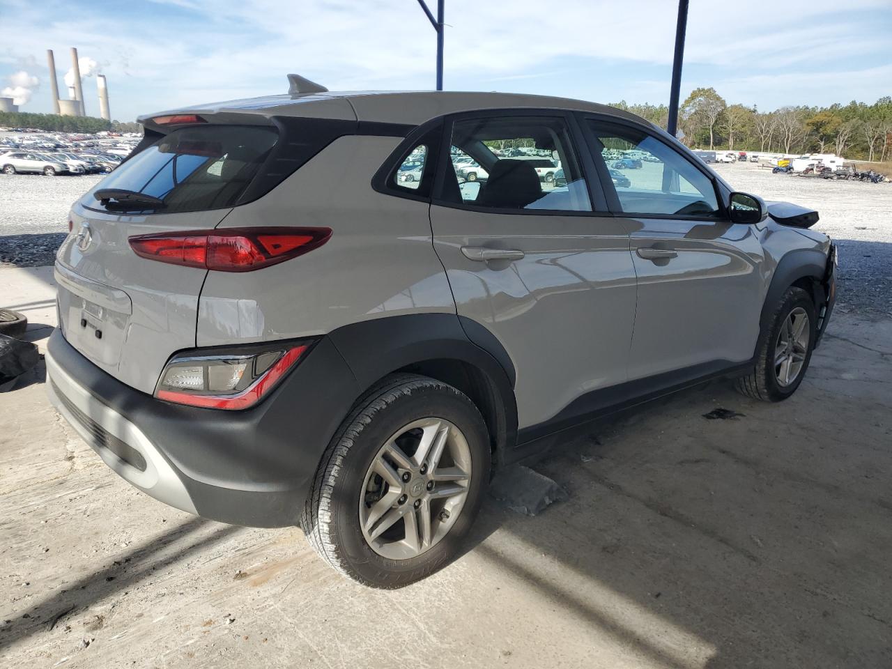 2022 Hyundai Kona VIN KM8K22ABXNU872325 Copart auction photo, front end damage thumbnail 3