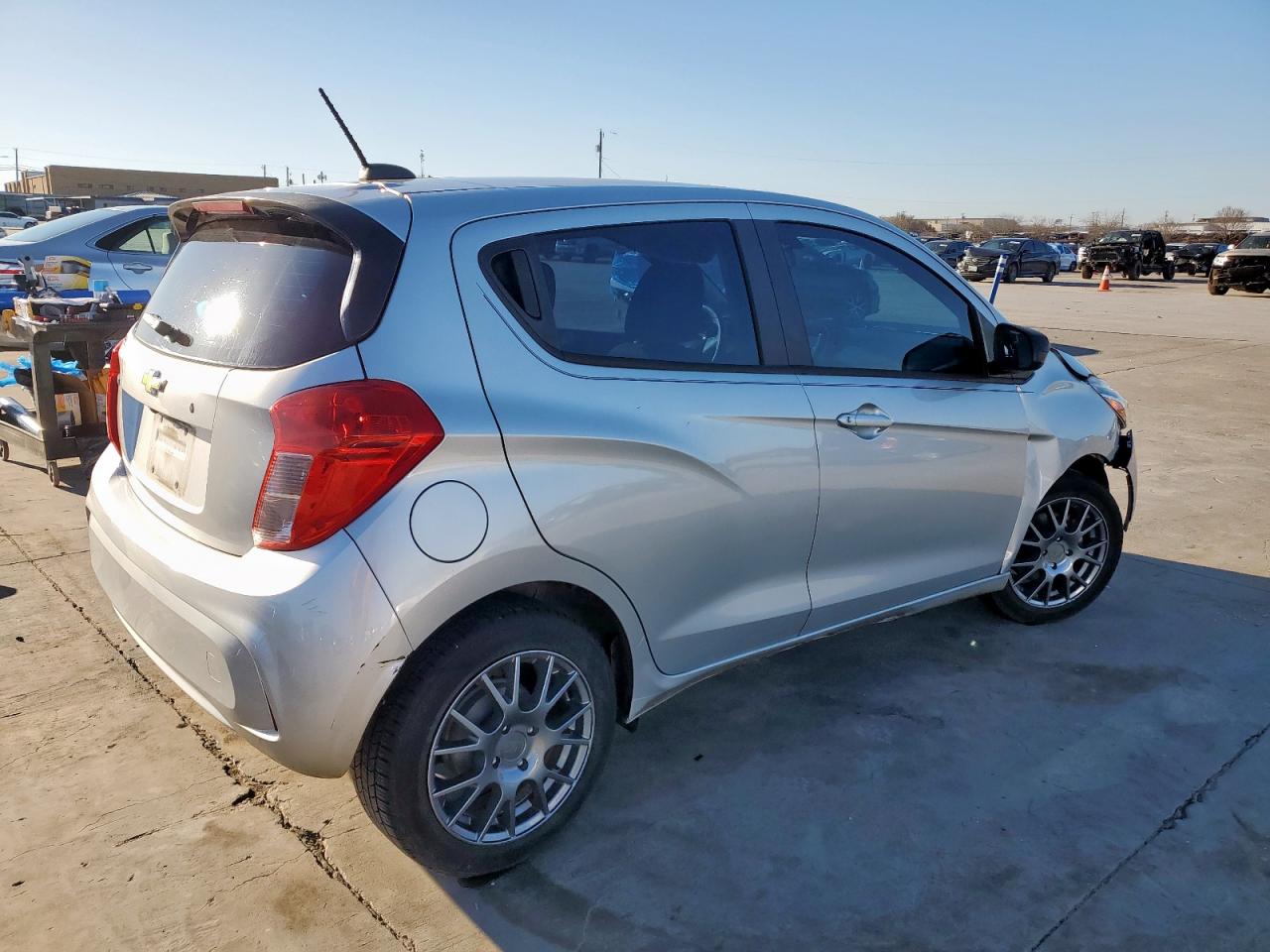 2017 Chevrolet Spark VIN KL8CB6SAXHC761444 Copart auction photo, front end damage thumbnail 3