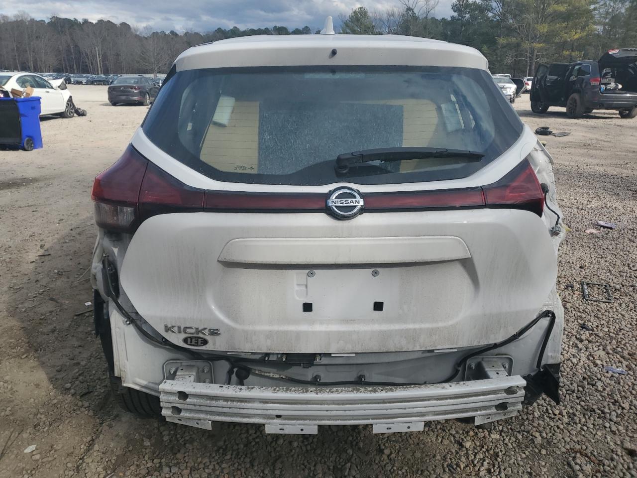 2021 Nissan Kicks VIN 3N1CP5BV4ML542485 Copart auction photo, rear end damage thumbnail 6