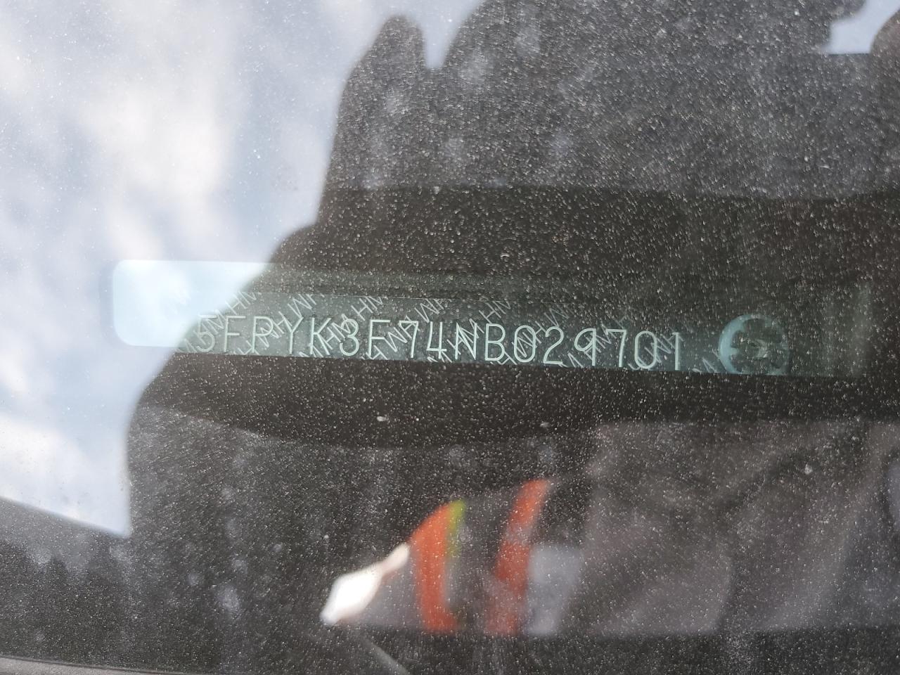 2022 Honda Ridgeline VIN 5FPYK3F74NB029701 Copart auction photo, all over damage thumbnail 12