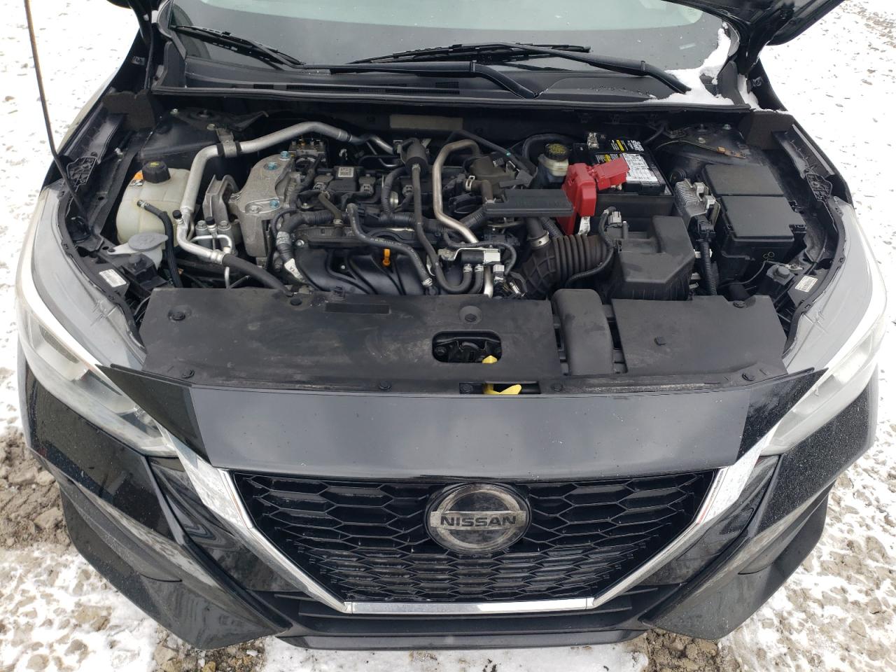 2020 Nissan Sentra VIN 3N1AB8CV4LY203779 Copart auction photo, side / front end damage thumbnail 12