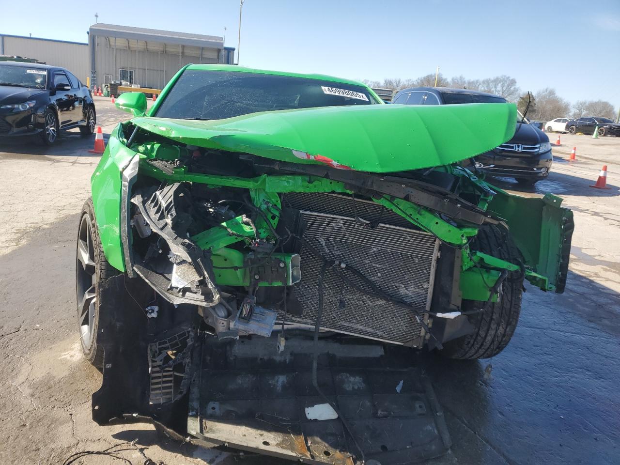 2017 Chevrolet Camaro VIN 1G1FB1RS6H0194343 Copart auction photo, front end damage thumbnail 5
