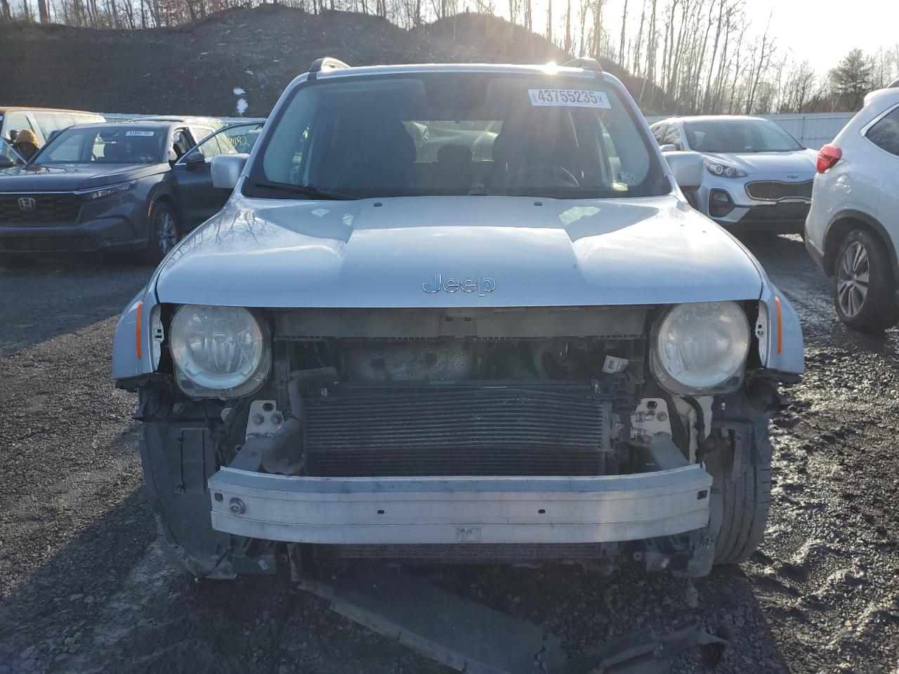 2015 Jeep Renegade VIN ZACCJBBT9FPB94768 Copart auction photo, front end damage thumbnail 5