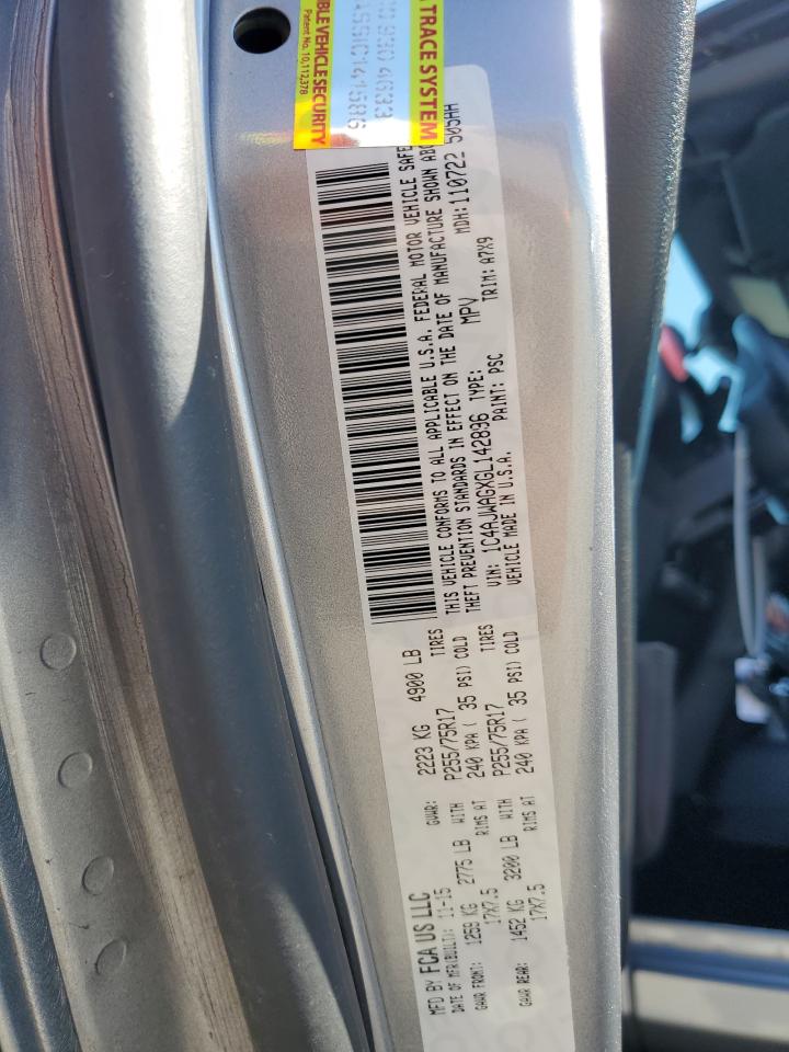 2016 Jeep Wrangler VIN 1C4AJWAGXGL142896 Copart auction photo, front end / side damage thumbnail 13