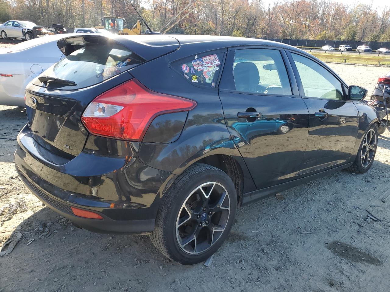 2013 Ford Focus VIN 1FADP3K29DL206988 Copart auction photo, front end damage thumbnail 3